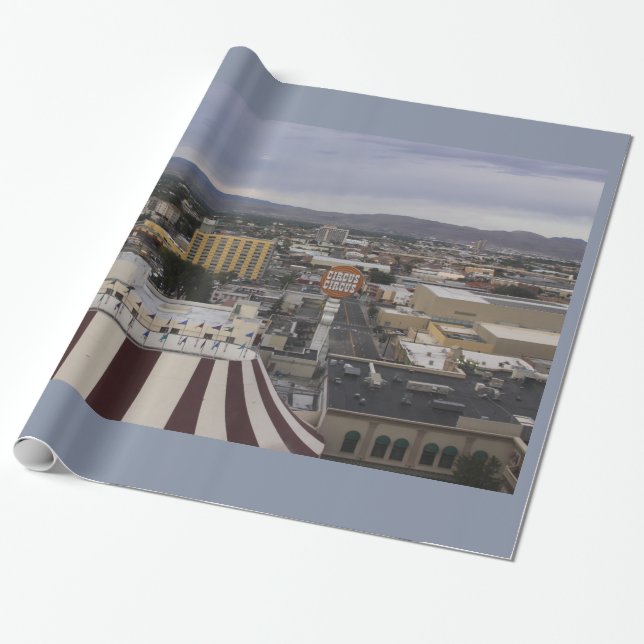 Reno, Nv. Papper radbrytning Presentpapper (Utrullad)