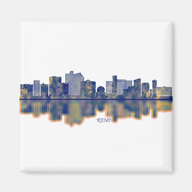 Reno Skyline Magnet (Framsidan)