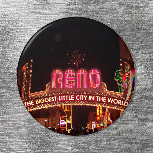 Reno-skylt Magnet