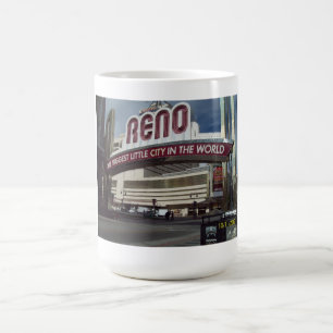 RENO störst lite stad i världsmuggen Kaffemugg