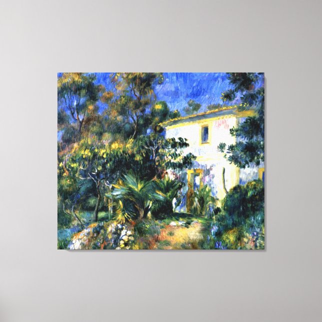 Renoir - Algerisk landskap Canvastryck (Framsida)