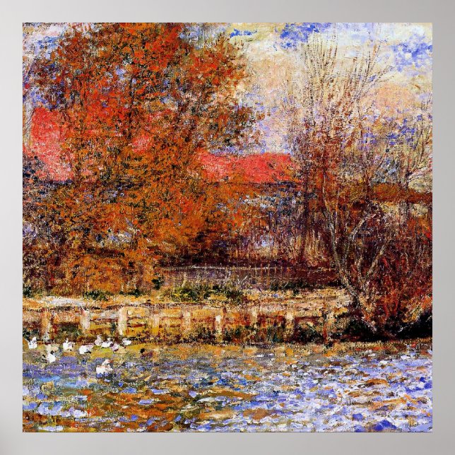 Renoir - Ankdammen, Poster (Framsidan)