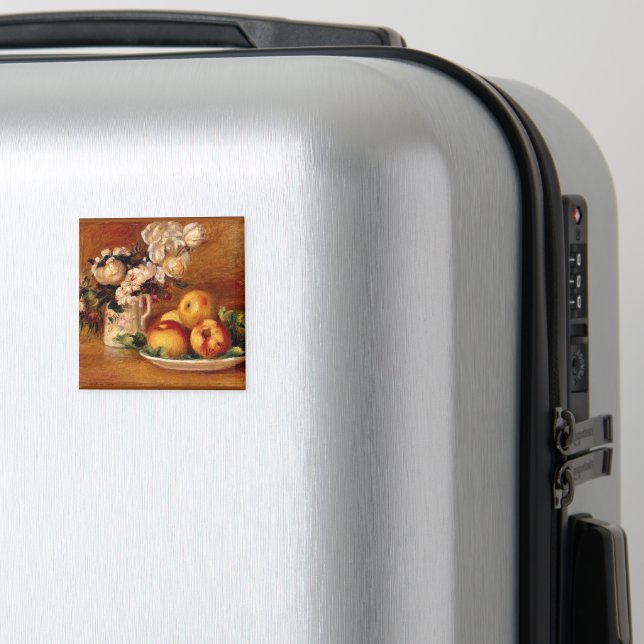 Renoir - Äpplen och Blommor Magnet (In Situ (Luggage))