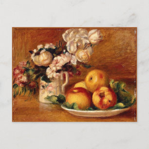 Renoir - Äpplen och Blommor Vykort