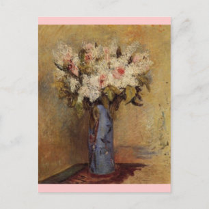 Renoir är A Vas av Lilacs och Rosor Vykort