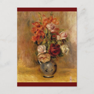 Renoir är A Vas i Gladiolas och Ro Vykort