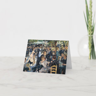 Renoir - Bal du Moulin de la Galette Helgkort