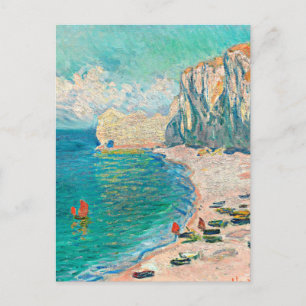 Renoir - Beach och Falaise d'Of Vykort