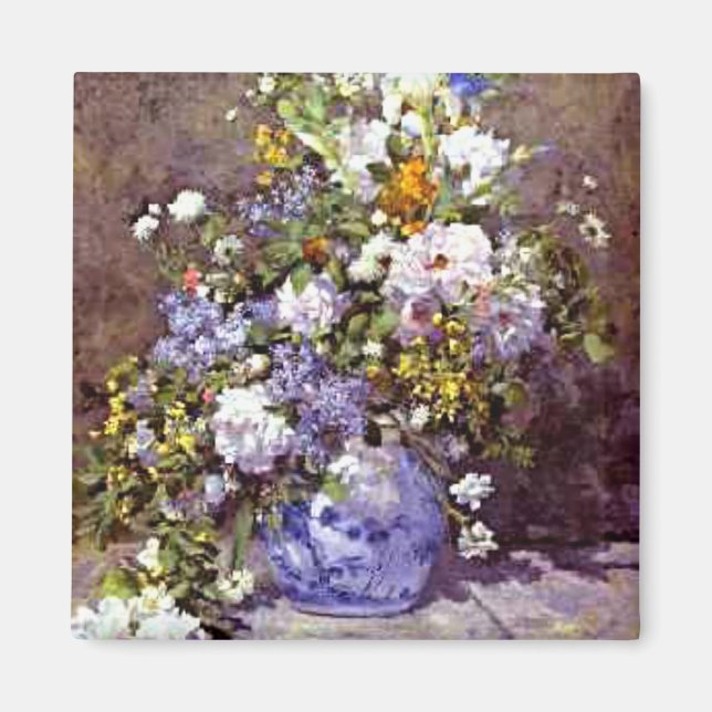 Renoir: Blue Vas Magnet (Framsidan)