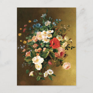 Renoir - Bouquet of Flowers, 1858 Vykort