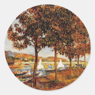 Renoir - Bron i Argentina på hösten. Runt Klistermärke
