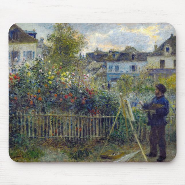 Renoir - Claude Monet Painting in his Garden Musmatta (Framsidan)