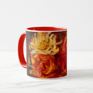 Renoir - Dahlias, bra konsmålning Mugg