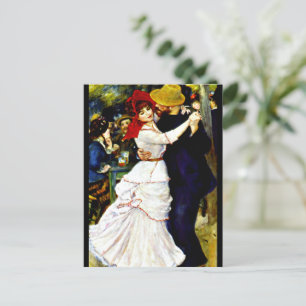 Renoir - Dance at Bougival Vykort