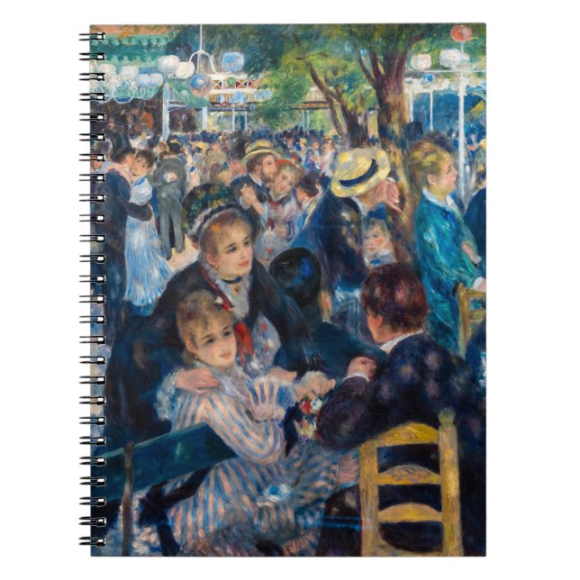 Renoir - Dance at Le Moulin de la Galette Anteckningsbok (Framsidan)