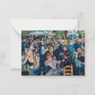 Renoir - Dance at Le Moulin de la Galette Anteckningskort