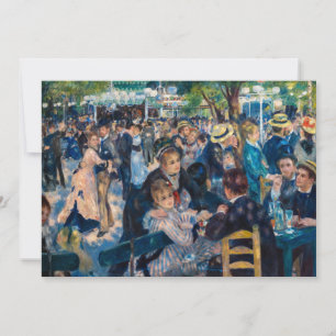 Renoir - Dance at Le Moulin de la Galette Inbjudningar