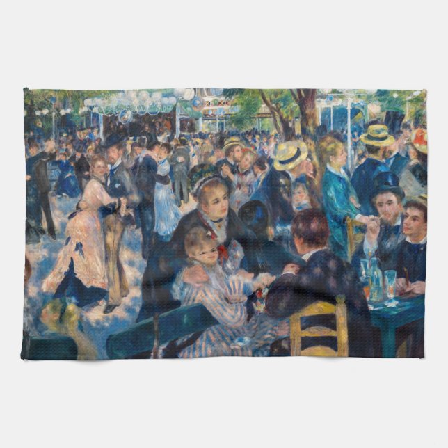 Renoir - Dance at Le Moulin de la Galette Kökshandduk (Horisontell)