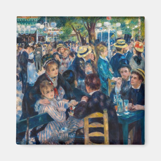 Renoir - Dance at Le Moulin de la Galette Magnet (Framsidan)