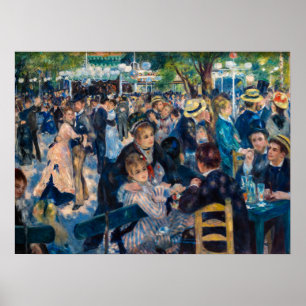 Renoir - Dance at Le Moulin de la Galette Poster