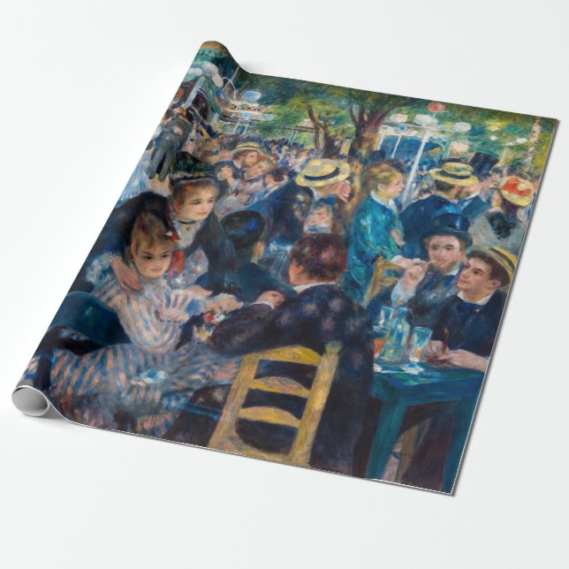 Renoir - Dance at Le Moulin de la Galette Presentpapper (Utrullad)