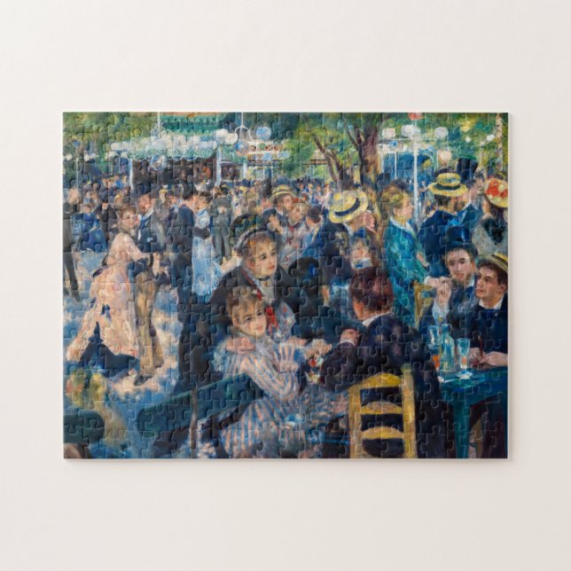 Renoir - Dance at Le Moulin de la Galette Pussel (Horisontell)