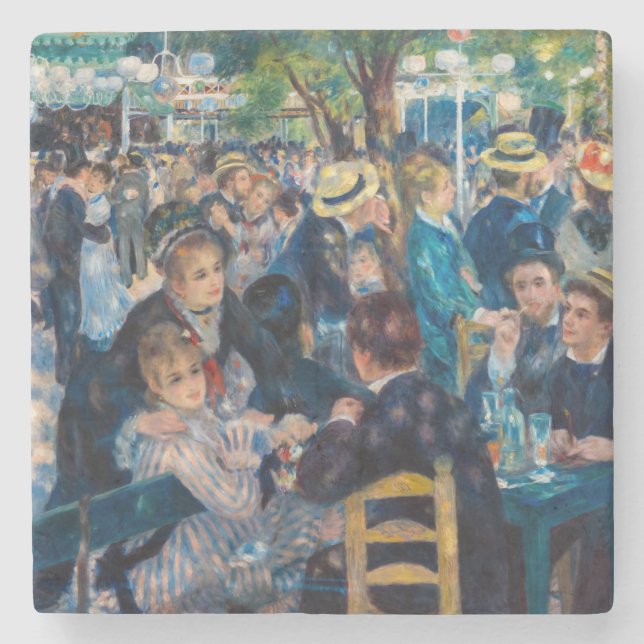 Renoir - Dance at Le Moulin de la Galette Stenunderlägg (Framsidan)