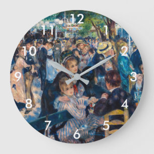 Renoir - Dance at Le Moulin de la Galette Stor Klocka