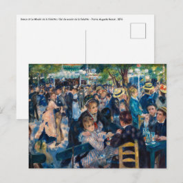Renoir - Dance at Le Moulin de la Galette Vykort