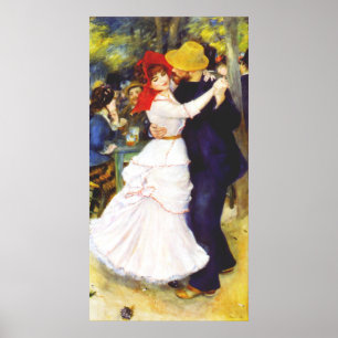 Renoir Dance i Bougival Poster