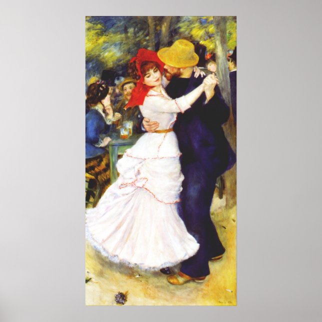 Renoir Dance i Bougival Poster (Framsidan)