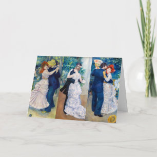 Renoir - Dance serie: Bougival, City & Land Kort