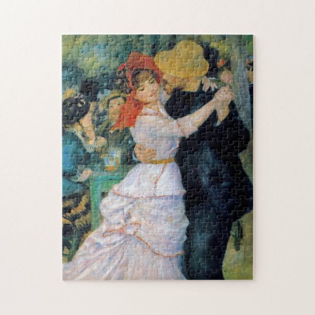 Renoir Dance vid Bougival Fine Art Pussel (Vertikal)