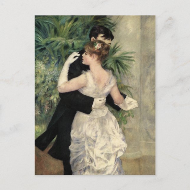 Renoir Dancing in City Fine Art Vykort (Framsida)
