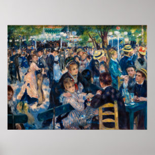 Renoir - Dans på Le Moulin de la Galette Poster