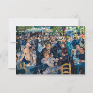 Renoir - Dans på Le Moulin de la Galette Tack Kort