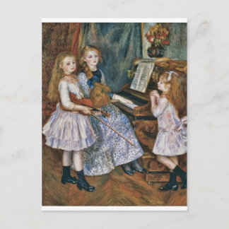 Renoir de döttrar som dödade Catulle Mendès Vykort