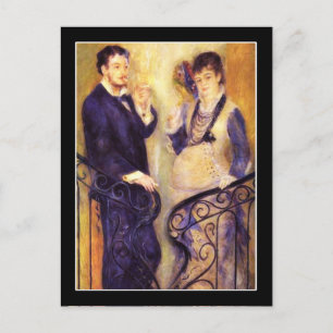 Renoir Det väntande paret Vykort