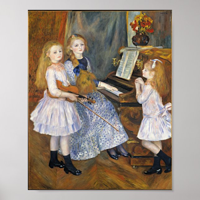 Renoir - Döttrarna till Catulle Menogs, Poster (Framsidan)