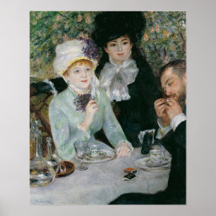 Renoir - efter luncheon poster