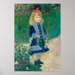 Renoir "En flicka med en vaktburk" Poster