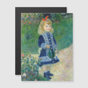 Renoir - en flicka med vatten kan magnetkort