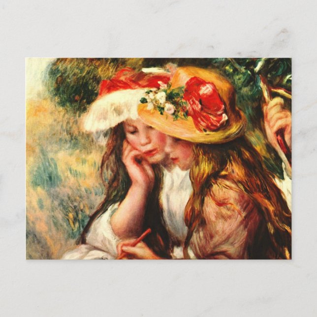 Renoir Fine Art Postcard - Renoir Paintings Vykort (Framsida)