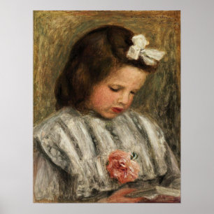 Renoir - Flickhuvud 1893 Poster