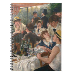 Renoir Fransk Luncheon Boating Party Anteckningsbok