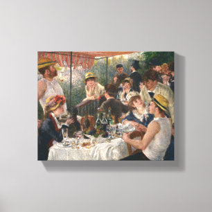 Renoir Fransk Luncheon Boating Party Canvastryck