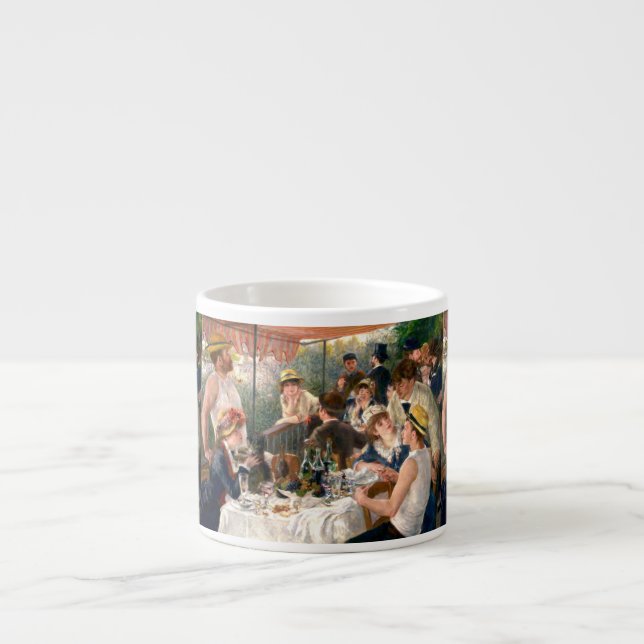 Renoir Fransk Luncheon Boating Party Espressomugg (Framsidan)