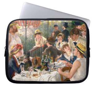 Renoir Fransk Luncheon Boating Party Laptop Sleeve
