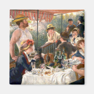 Renoir Fransk Luncheon Boating Party Magnet
