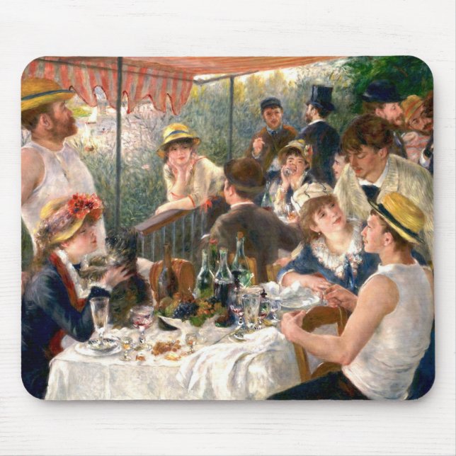 Renoir Fransk Luncheon Boating Party Musmatta (Framsidan)